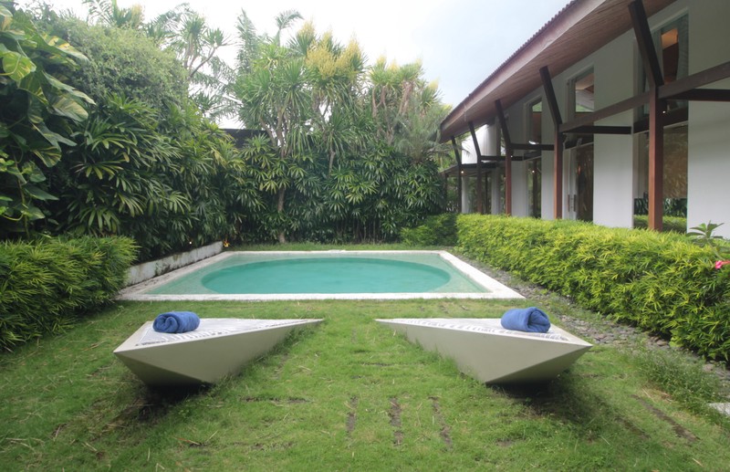 For Annual / Monthly rental - Luxury modern huge  villa with rice field view in quiet spot Canggu - Bali