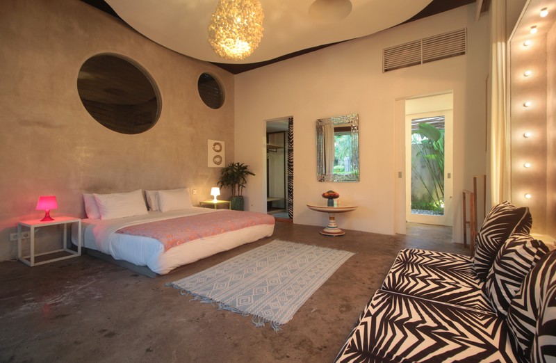 For Annual / Monthly rental - Luxury modern huge  villa with rice field view in quiet spot Canggu - Bali