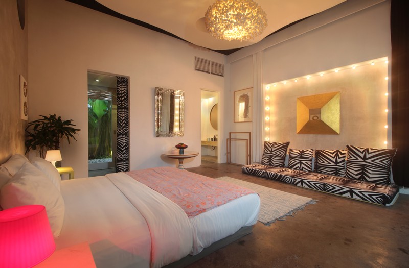 For Annual / Monthly rental - Luxury modern huge  villa with rice field view in quiet spot Canggu - Bali