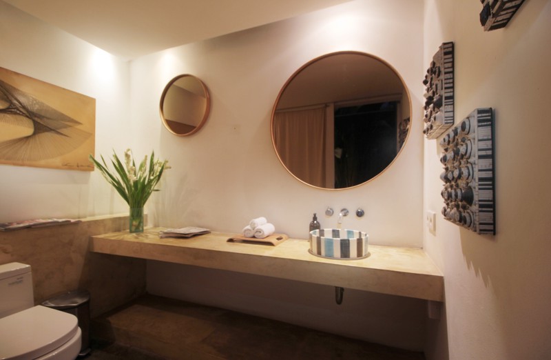 For Annual / Monthly rental - Luxury modern huge  villa with rice field view in quiet spot Canggu - Bali