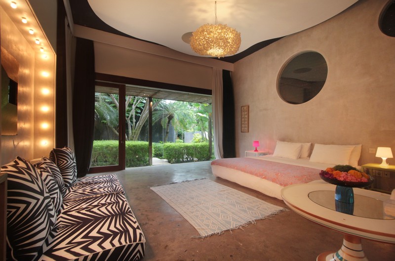 For Annual / Monthly rental - Luxury modern huge  villa with rice field view in quiet spot Canggu - Bali