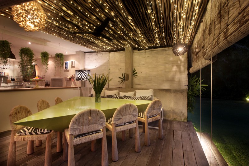 For Annual / Monthly rental - Luxury modern huge  villa with rice field view in quiet spot Canggu - Bali