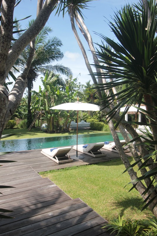 For Annual / Monthly rental - Luxury modern huge  villa with rice field view in quiet spot Canggu - Bali
