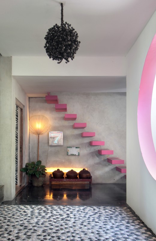 For Annual / Monthly rental - Luxury modern huge  villa with rice field view in quiet spot Canggu - Bali