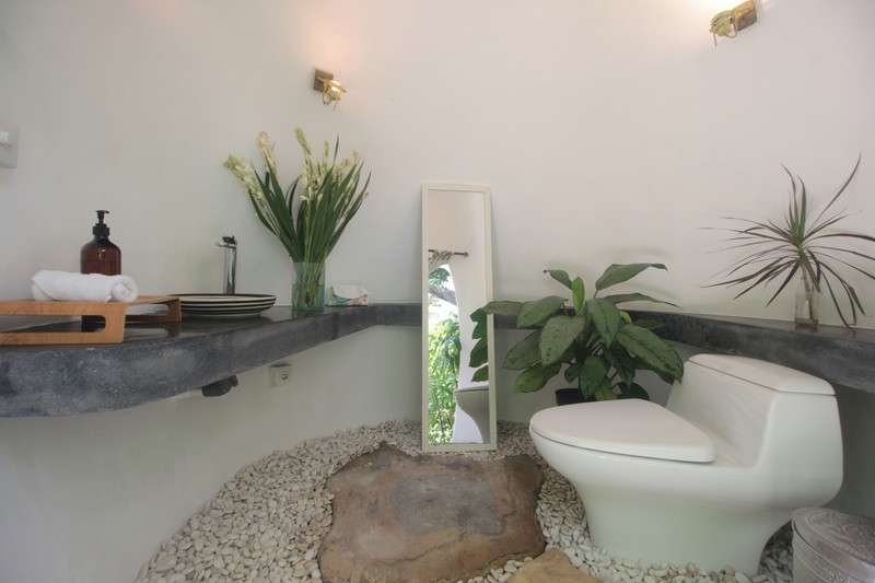 For Annual / Monthly rental - Luxury modern huge  villa with rice field view in quiet spot Canggu - Bali