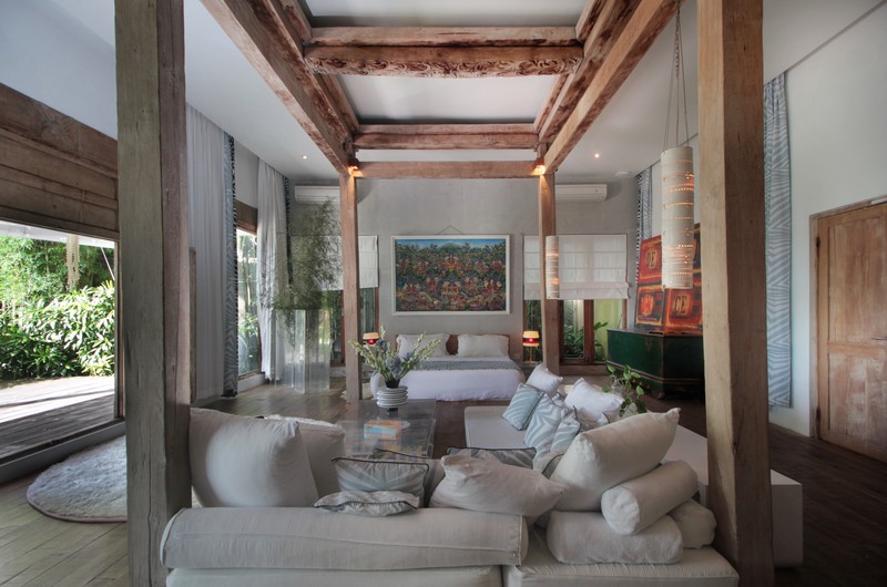 For Annual / Monthly rental - Luxury modern huge  villa with rice field view in quiet spot Canggu - Bali