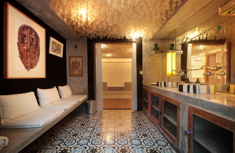 For Annual / Monthly rental - Luxury modern huge  villa with rice field view in quiet spot Canggu - Bali