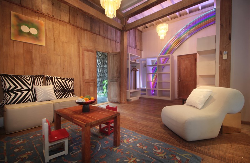 For Annual / Monthly rental - Luxury modern huge  villa with rice field view in quiet spot Canggu - Bali