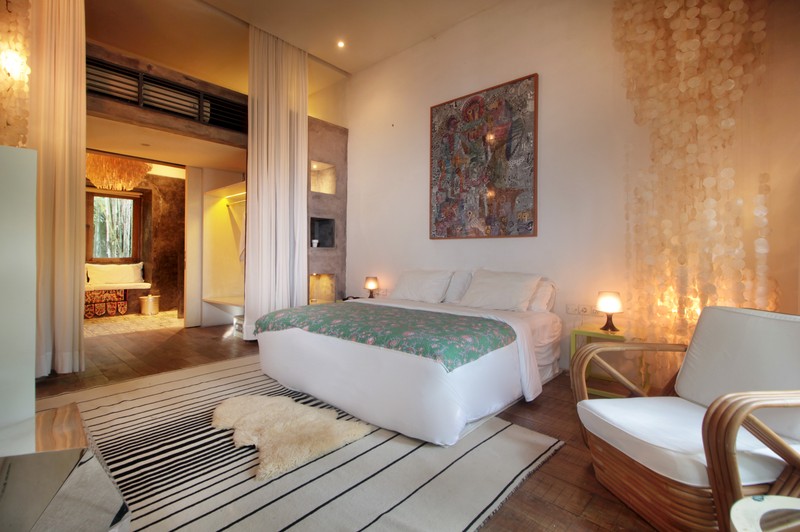 For Annual / Monthly rental - Luxury modern huge  villa with rice field view in quiet spot Canggu - Bali