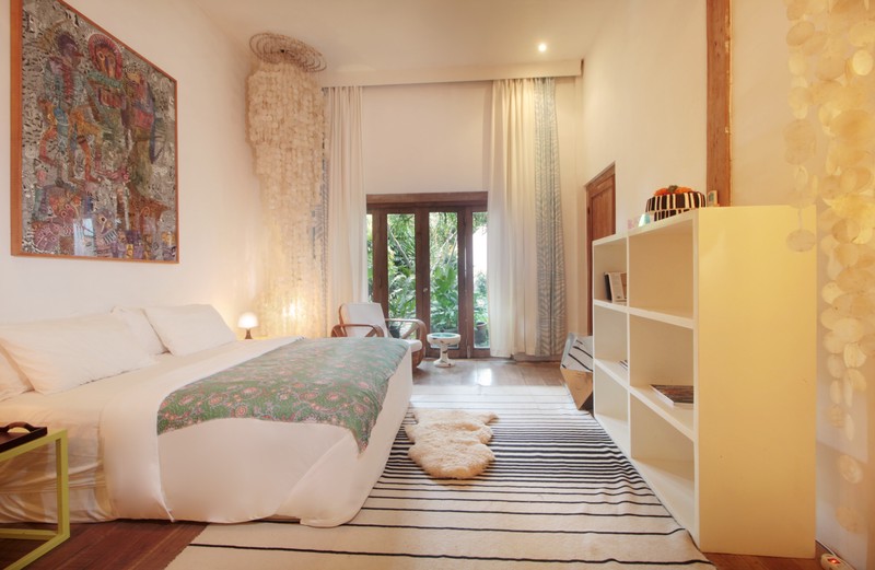 For Annual / Monthly rental - Luxury modern huge  villa with rice field view in quiet spot Canggu - Bali