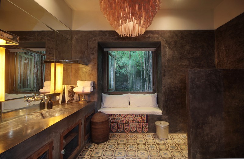 For Annual / Monthly rental - Luxury modern huge  villa with rice field view in quiet spot Canggu - Bali