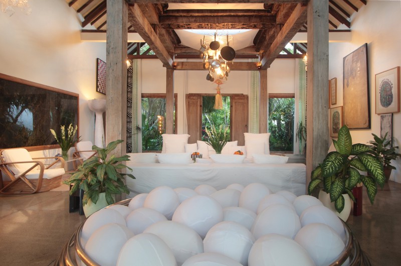 For Annual / Monthly rental - Luxury modern huge  villa with rice field view in quiet spot Canggu - Bali