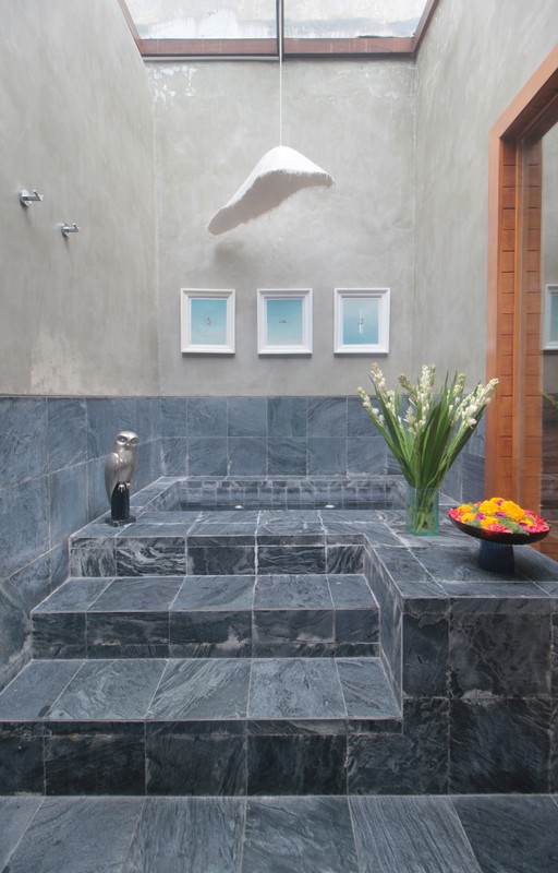 For Annual / Monthly rental - Luxury modern huge  villa with rice field view in quiet spot Canggu - Bali