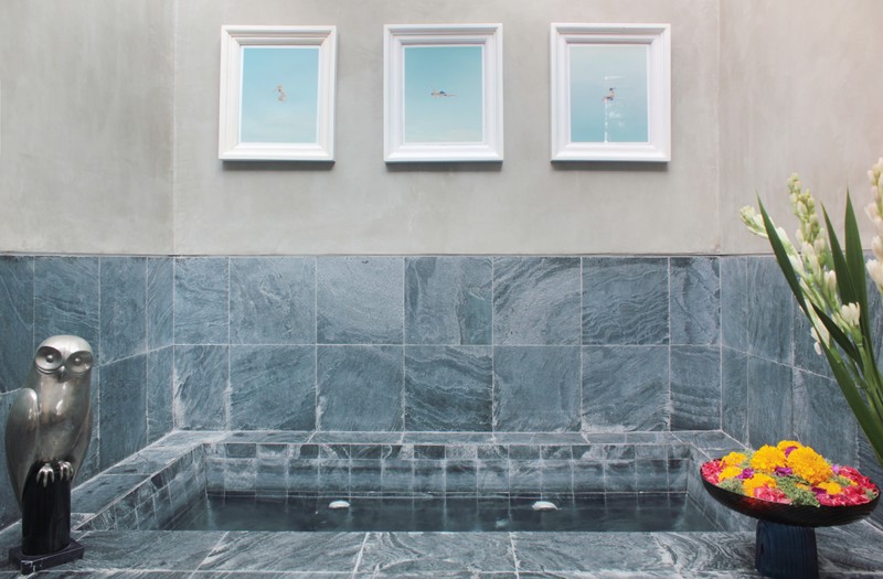 For Annual / Monthly rental - Luxury modern huge  villa with rice field view in quiet spot Canggu - Bali