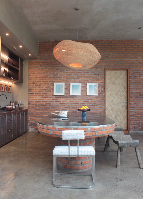 For Annual / Monthly rental - Luxury modern huge  villa with rice field view in quiet spot Canggu - Bali