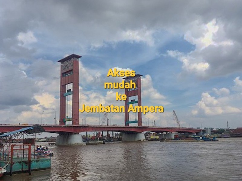 Tanah Strategis 1718 m2 di Sako Baru Palembang, dekat Kenten Sako