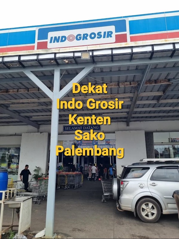 Tanah Strategis 1718 m2 di Sako Baru Palembang, dekat Kenten Sako