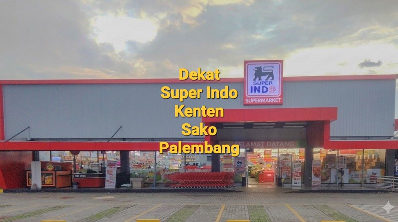 Tanah Strategis 1718 m2 di Sako Baru Palembang, dekat Kenten Sako