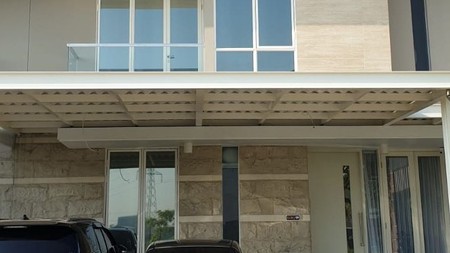 Jual Rumah 3 Lantai The Greenlake Citraland Surabaya Barat Semi Furnished Siap Huni