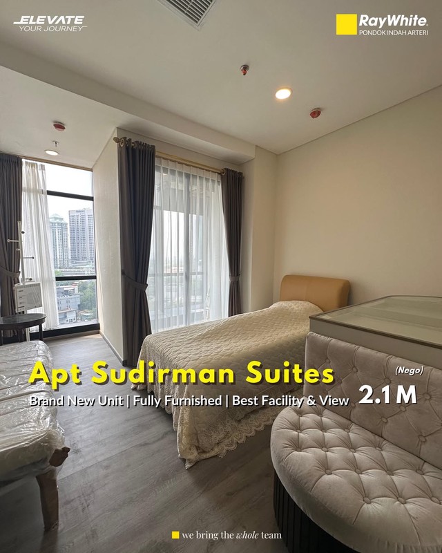 Sudirman Suites - Brand New Elegant 1BR Furnished 