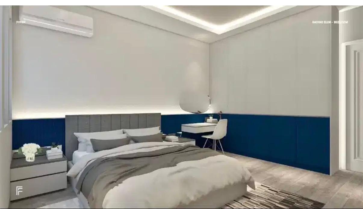 Rumah 3 lantai Renov dan Fully Furnish, Lokasi OK di Jl. Pelepah Elok Kelapa Gading