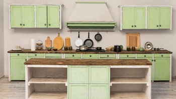 Inspirasi Desain Meja Dapur Cor yang Elegan, Masak Jadi Lebih Nyaman