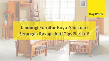 Lindungi Furnitur Kayu Anda dari Serangan Rayap, Ikuti Tips Berikut!