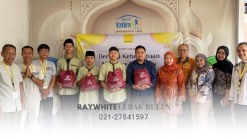 Ray White Lebak Bulus: Berbagi Kebahagiaan, Menebar Kebaikan