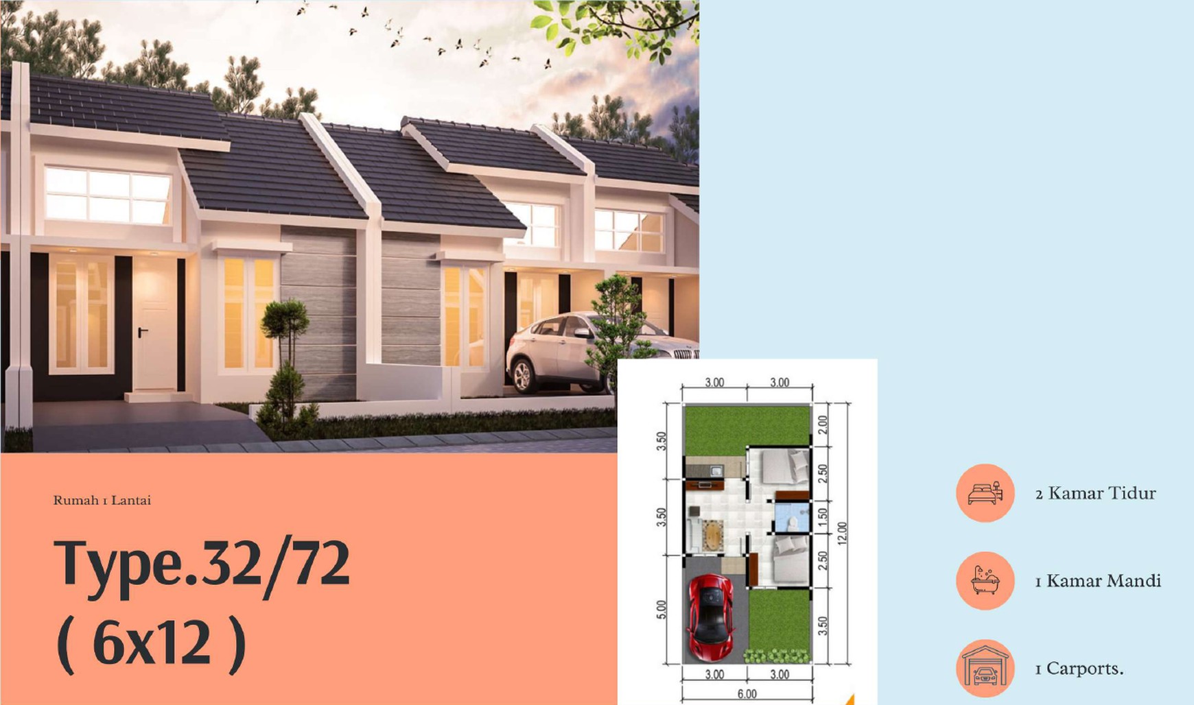 Tipe Rumah Alana Cemandi