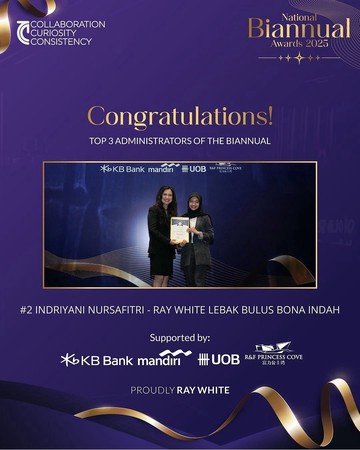 Ray White Lebak Bulus #2 Top 3 Administrators Of The Biannual