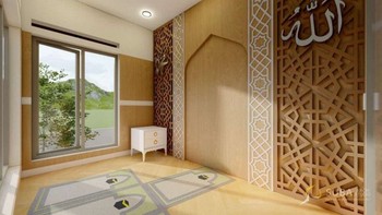 Inspirasi Desain Mushola dalam Rumah yang Bagus dan Minimalis
