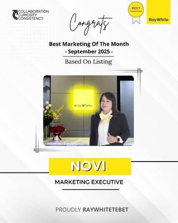 BEST MARKETING BASED ON LISTING - SEPTEMBER 2025