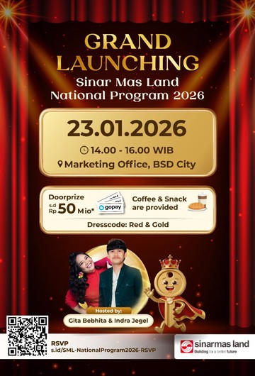 GRAND LAUNCHING SINAR MAS LAND - 23 JANUARI 2026