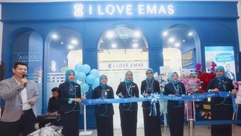 Toko ke 19 buka di Bintaro - I love emas