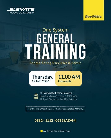 ONE SYSTEM GENERAL TRAINING FOR MARKETING EXECUTIVE & ADMIN