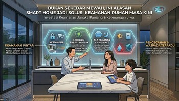 Bukan Sekadar Mewah, Ini Alasan Smart Home Jadi Solusi Keamanan Rumah Masa Kini