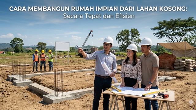 Cara Membangun Rumah Impian dari Lahan Kosong Secara Tepat dan Efisien