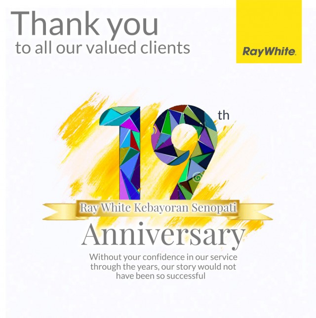 19 Annivesary Ray White Senopati