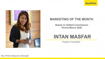 Marketing Of The Month Mrs. Intan Masfar !