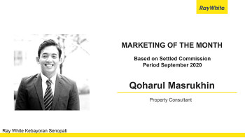 Marketing Of The Month Period September 2020
