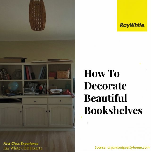 How To Decorate Beautiful Bookshelves