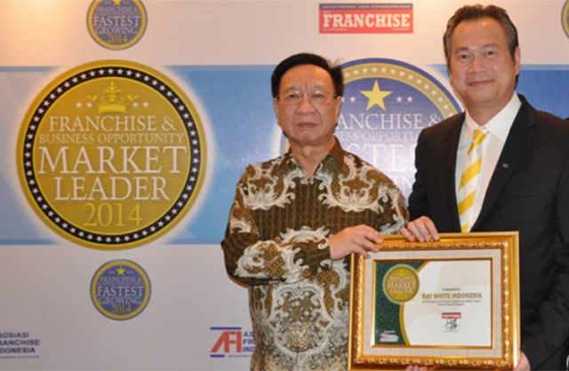 Ray White Indonesia dinobatkan sebagai "Franchise Market Leader 2014"