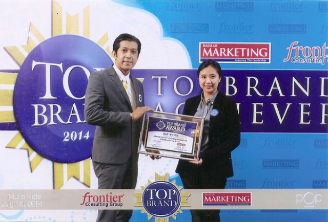 Ray White - Dua Tahun Berturut-turut Menerima  TOP BRAND AWARD Peringkat Pertama  Kategori Property Agent