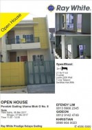Open House di Pondok Gading Utama Hari Sabtu & Minggu, Tanggal 6 - 7 Mei 2017