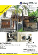 Open House di Gading Kirana Barat Hari Sabtu & Minggu, Tanggal 6 - 7 Mei 2017