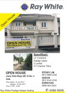 Open House di Janur Elok Raya Hari Sabtu & Minggu, Tanggal 15 - 16 Juli 2017