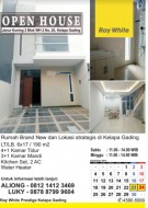 Open House di Janur Kuning Hari Sabtu & Minggu, Tanggal 23 - 24 September 2017