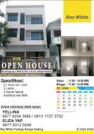 Open House di Ruko Summagung 3 Hari Sabtu & Minggu, Tanggal 21 - 22 April 2018