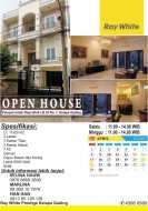 Open House di Pelepah Indah Raya Hari Sabtu & Minggu, Tanggal 21 - 22 April 2018