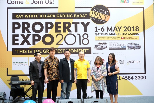 Ray White Kelapa Gading Barat menggairahkan pasar properti lewat Property Expo 2018